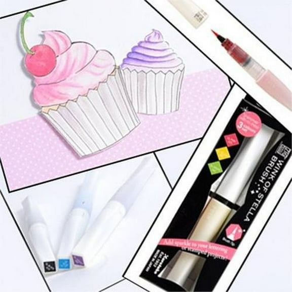 ZIG Memory System Wink of Stella Glitter Brush - Clear