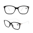 thumbnail image 3 of Mens Womens Square Oversized Reading Glasses Blue Light Blocking Readers, 3 of 3