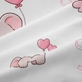 thumbnail image 5 of Erosebridal Elephant Blackout Curtains for Girls, Heart Balloons Curtains Pack of 2 (42x84 Each), 5 of 6