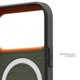 thumbnail image 6 of UAG Civilian Case for iPhone 18 Pro Max/iPhone 17 Pro Max, Olive/Orange, MagSafe Compatible, HyperCush Impact Technology, Shock-Absorbing, Anti-Slip Traction Grip, Military Drop Tested Protection, 6 of 9