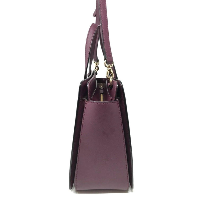Kate Spade New York Reese Laurel Way Handbag in Deep Plum