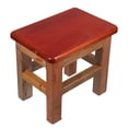 thumbnail image 1 of FESTFENDS Footrest Stool Solid Wood Minimalist Plant Stand for Home Decor 1Pcs, 1 of 6