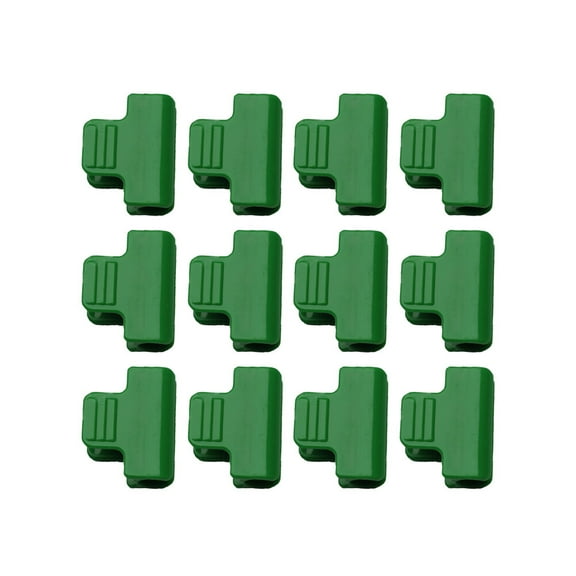 20 PCS Netting Clips Clips for Netting Sprayer Row Cover Clamp 20pcs Green