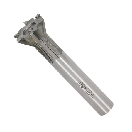 

Milling Cutter Dovetail End Mill Tool 6 Flutes For Steel