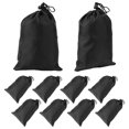 thumbnail image 3 of Black Drawstring Bag, Skipping Rope Carry Bag Easy Cleaning Moderate Size  For Outdoor, 3 of 8