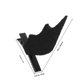 thumbnail image 2 of GAXIRE 6Pcs Hair Clips Black Wings Party Hairpin Comfortable Ergonomic Design, 2 of 7