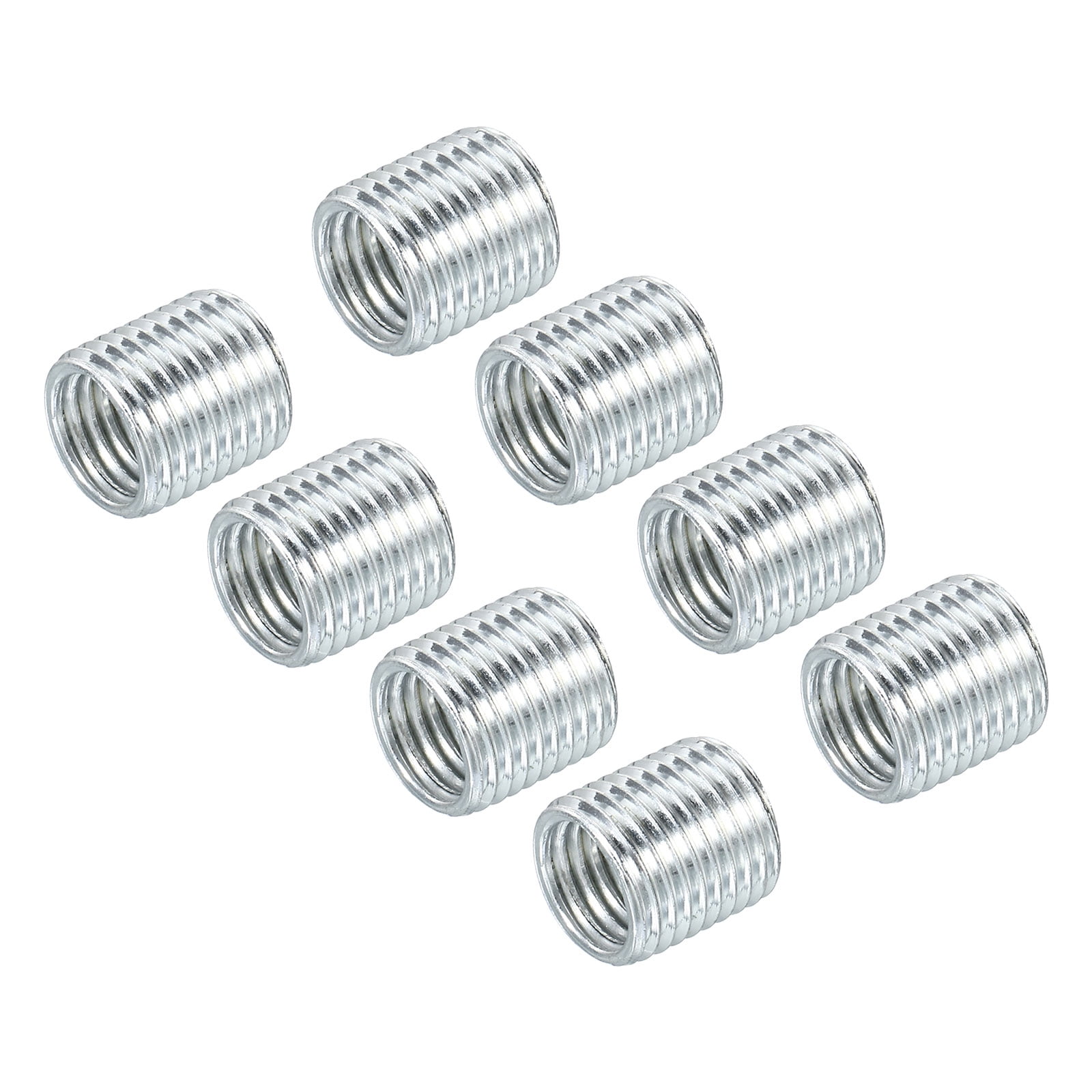 Kit De 10 Piezas De Insertos De Rosca Para Tuercas Reductoras De Acero Inoxidable 303 Hembra M5 X 0 8 Macho M8 X 1 25 0 4 Pulgadas De Longitud 93633477