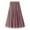Red, variant on Sngxgn Women's High Waist Elasticized Waistband Flared Casual A Line Midi Skirt(Beige,One Size)