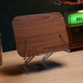 thumbnail image 3 of Bisofice Book Stand,With Base Wooden Eryue Stand With Base Clips And Adjustable Document Storybook Cookbook Panel Clips And Book Recipe Document Book Stand Base Wooden Panel Adjustable Book Lanru, 3 of 6