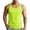 Green, variant on Men Sleeveless Workout Top, Solid Color Shirt for Men, with Fast Drying and Breathable Fabric for Exercise and Gym