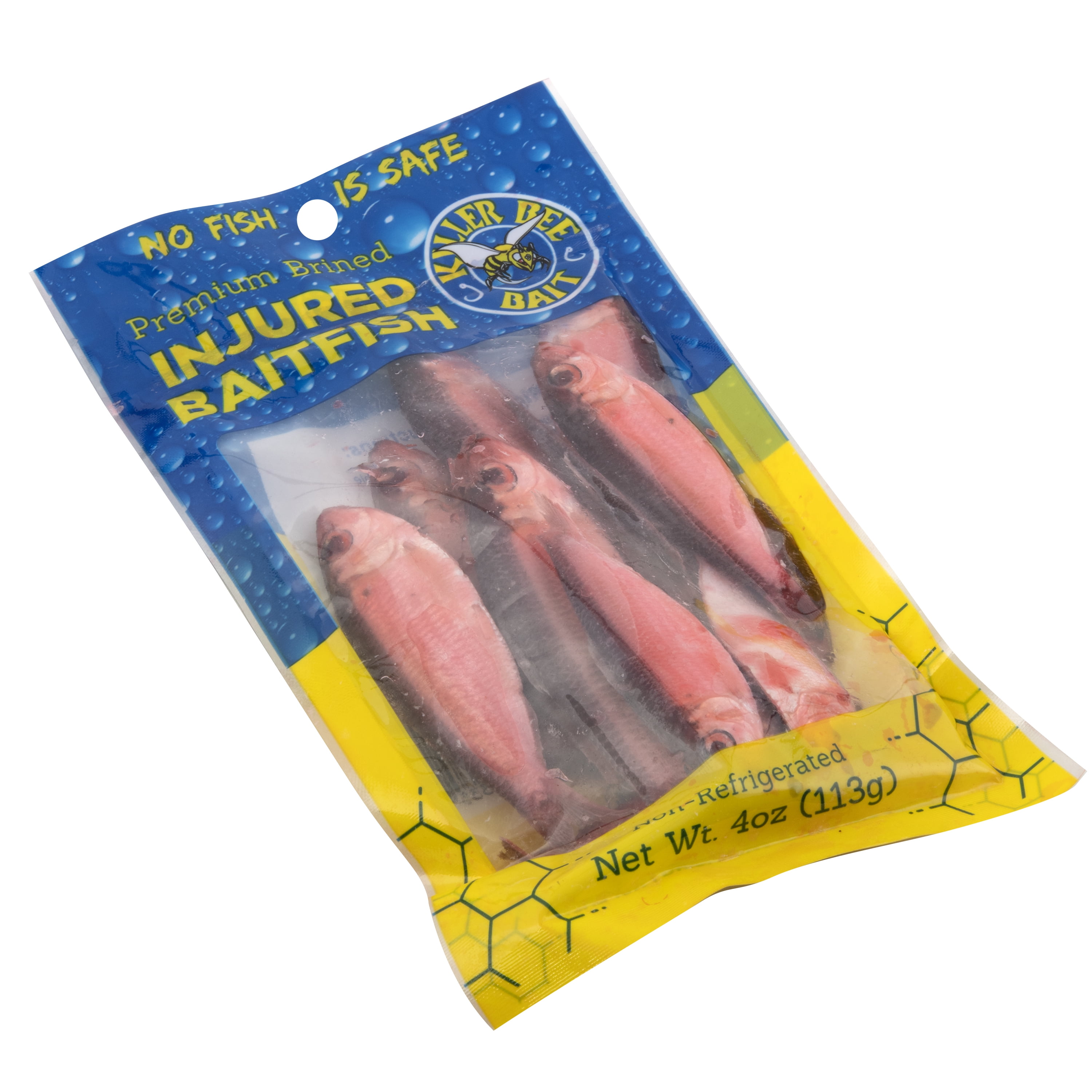 Killer Bee Bait Injured Bait Fish, Red - Walmart.com