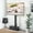 Black with plug, variant on TAVR Furniture Modern Swivel Floor TV Stand for LCD LED TVs up to 70 Inch Compatible with VESA Mount, Black