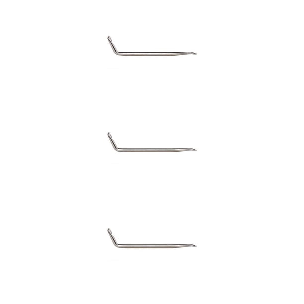 Eigraketly Palanca para neumáticos de bicicleta, barra de palanca ligera para neumáticos, herramienta de reparación de ruedas de bicicleta MTB, Plata 3piezas