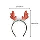 thumbnail image 3 of Diadema con Cuernos Navideños, Diadema con Cuernos Grandes Dorados, Accesorios Decorativos, 3 of 5