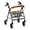 Rural Harvest, variant on HELLHERO Black Gold Marble Walker Seat Cushion Cover Seat Back Cover with Easy Install Dust Proof Walker Protection for Elderly