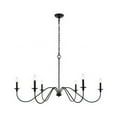 thumbnail image 1 of Living District LD5056D48MB 48 in. Rohan Chandelier, Matte Black, 1 of 3