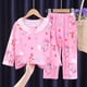 thumbnail image 2 of Frozen Princess Elsa Conjunto de pijamas para niños Ropa de dormir Primavera y otoño Thin Girls Boys Red Natal New Year Home Clothes18 altura 140-155cm Gao Jinjia LED, 2 of 2