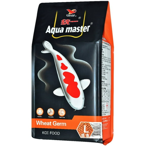Aqua Master Wheat Germ Koi Food (1 KG) - Large Pellets