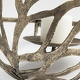 thumbnail image 3 of Mercana Lana I Single Metal Bronze/Champagne Toned Wall Candle Holder, 3 of 4