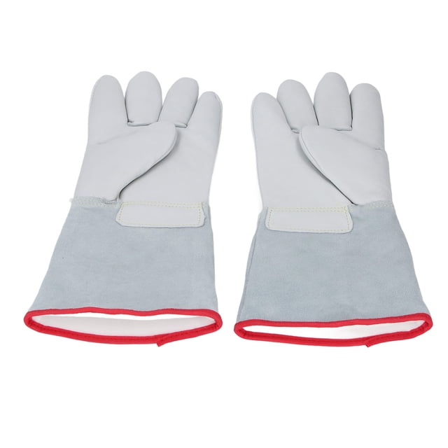 Guantes A Prueba de Frío, Uso versátil Finamiento COMODO 1 par 36 cm Guantes de Baja Temperatura para la Investigación de Laboratorio