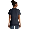 thumbnail image 3 of Hanes V-Neck T-Shirt Women's Garment Dyed Short Sleeve Tee Ringspun Cotton, 3 of 6