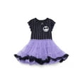 thumbnail image 2 of The Nightmare Before Christmas Toddler Girls Graphic Tutu Dress with Short Sleeves, Sizes 12M-5T, 2 of 8