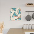 thumbnail image 6 of Sikiie Cute colorful whale Print Canvas Decorative Hanging Painting, Anti-shrinkage Hanging Frame, Suitable for Home, Office Wall Decorations, 6 of 6