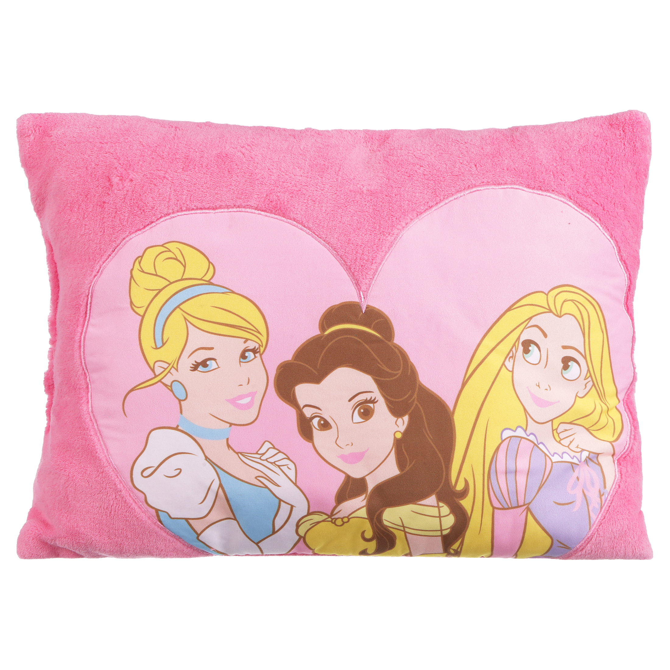 Disney Princess Tiana Kiss Heart Throw Pillow, 18x18, Multicolor