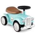 thumbnail image 1 of Gymax Voiture Pousse-Pousse pour Enfants Style Vintage Voiture Glissante à Propulsion par les Pieds avec Volant Vert, 1 of 10