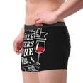 thumbnail image 2 of Balery Wine Funny Calzoncillos bóxer para hombre, ropa interior de algodón suave y transpirable con cinturilla de nailon-XX-Large, 2 of 5