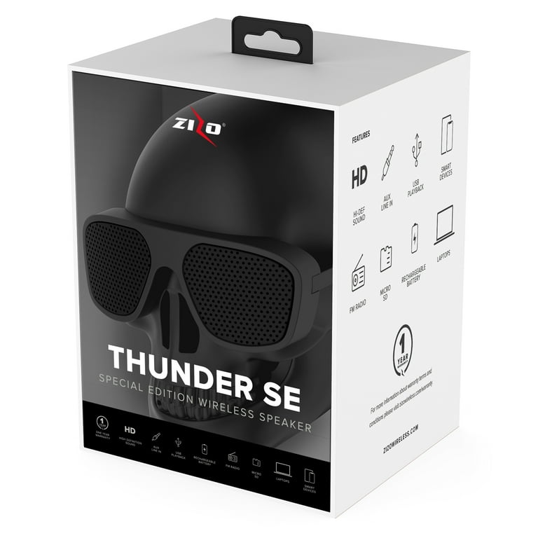 ZIZO Thunder SE Cordless Music Drive, Wireless V4.2