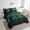 Cyan Green, variant on Erosebridal Teens Gaming Bed in a Bag Twin size, Green Honeycomb Bed Set, Geometric Reversible Bedding Twin Size, Ultra Soft Bedroom Decoration, 7 Pieces