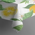 thumbnail image 3 of Yellow Lemon Fruits Table Cloth,Wrinkle Resistant Table Cover with Polyester,Waterproof Reusable Table Clothes for Home Decor Summer Spring Picnic Dining Holiday (Rectangle,60x84inch), 3 of 5