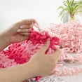 thumbnail image 3 of 100g 9m 2pack Bulky Loop Yarn for Finger Knitting Soft,Off The Hook Loop Yarn,No-Needle Craft Chenille Yarn for Crocheting, Hand-Knitting Yarn, 3 of 9