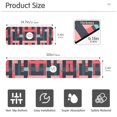 thumbnail image 3 of Yayeee Faucet Mat for Kitchen Sink 14.7" Diatomite Long Splash Guard Pad, Pink Geometric, 3 of 7