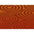 thumbnail image 1 of Ahgly Tapis Rectangulaire Lavable en Machine Intérieur Transitionnel Rouge Écarlate, 2 Pieds x 3 Pieds, 1 of 7