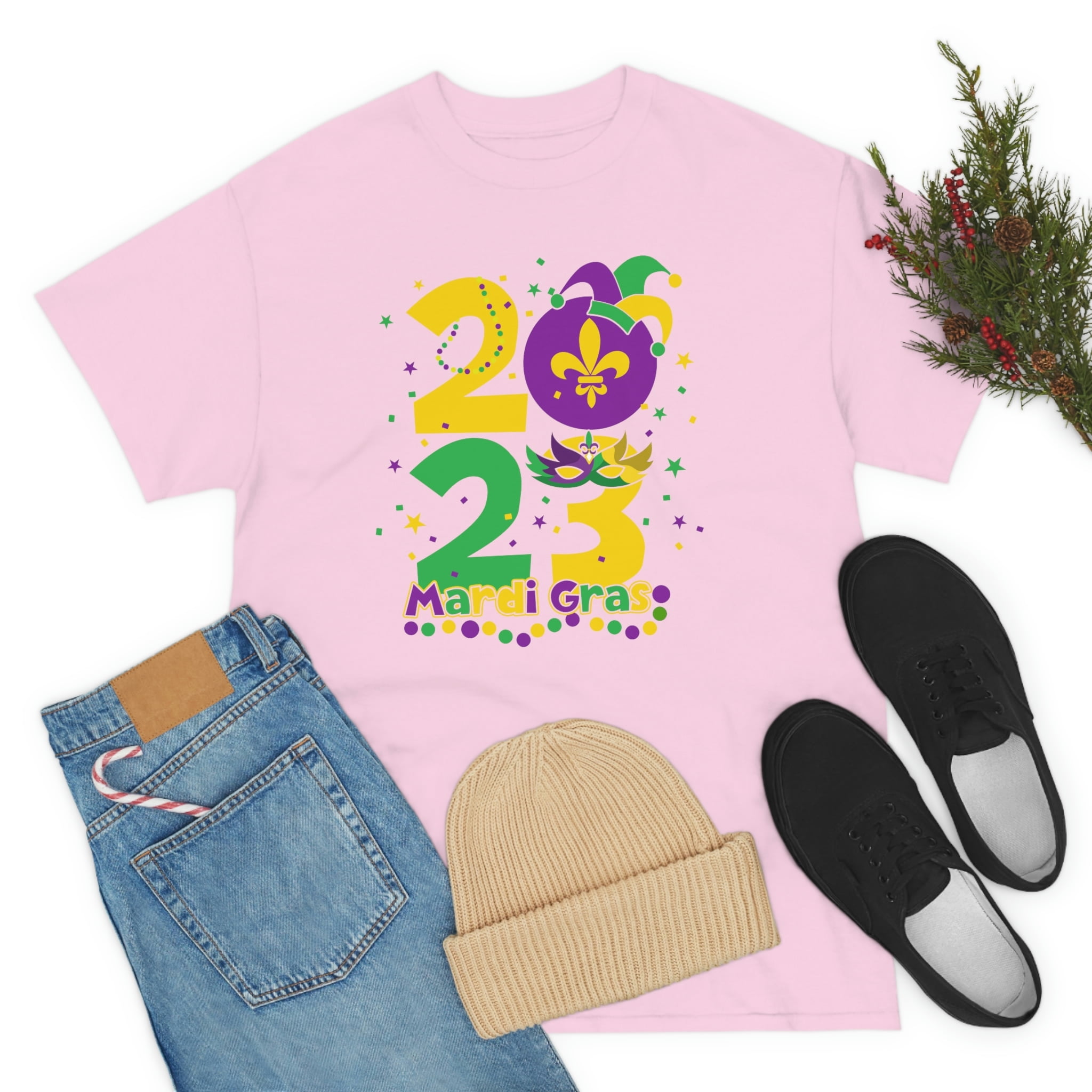 LLC 2023 Mardi Gras T shirt, Happy Mardi Gras shirt, Fat