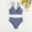 Q-Blue, variant on 2025 Toddler 2 Piece Junior S Swimsuits Swimsuit Sport Solid High Swimsuit Waist Bikini Set Swimwear Swim Suit for Big S Bathing