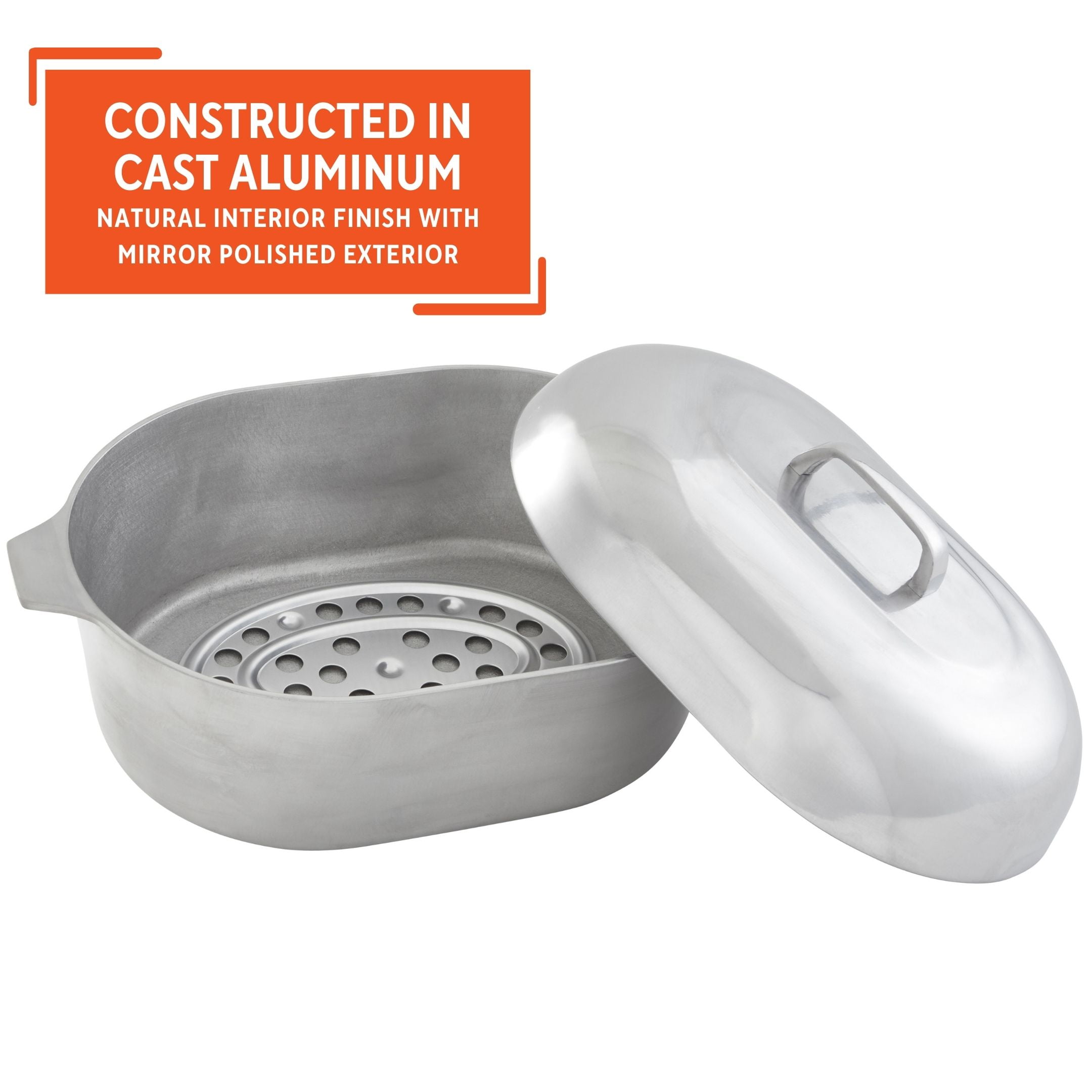 Cajun Classic Cajun Oval Aluminum Roaster 18' - China Cast Aluminum Pot and  Gravity Casting Aluminum Pot price