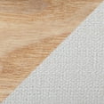 thumbnail image 2 of LumiSource Natural Wood, Cream Fabric Marla Nesting Ottoman Set, 2 of 8
