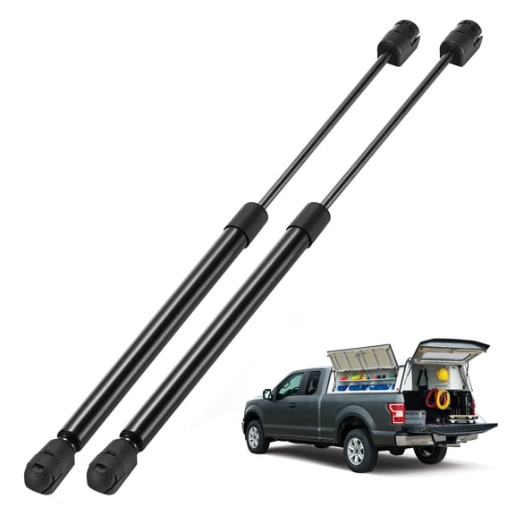 BDFHYK C16-15208 16in/45Lbs (200N) Gas Shocks Struts for Leer are Topper Rear Window Bed Cover, Cabinet Door, Outdoor Bench lid, Toolbox, lid, Set of 2