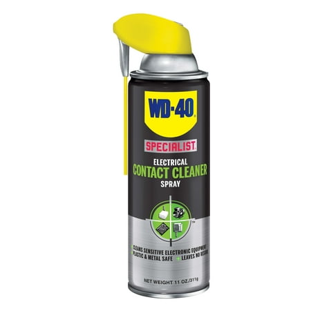 WD 40 Specialist Electrical Contact Cleaner Spray, 11 (Best Electrical Contact Cleaner)