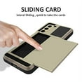 thumbnail image 2 of FIEWESEY for Galaxy S21 Plus Phone Case,Ultra-Thin Sliding Credit Card Slot, Full Body Protective Shell, Scratch-Resistant Shock-Proof Protective Cover for Samung Galaxy S21 Plus 6.7 Inch (Gold), 2 of 6