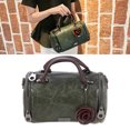 thumbnail image 3 of EeaseMX Bolso de hombro portátil tipo almohada para mujer, de moda, de doble uso, Boston (verde), 3 of 7
