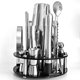 thumbnail image 3 of Juego de 30 Bar Cócteles THSINDE Kit Mezclador de Acero inoxidable, 3 of 4