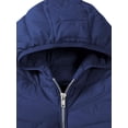 thumbnail image 3 of Ma Croix Mens Lightweight Puffer Vest Alternative Down Quilted Hiking Parka with Hood, 3 of 8