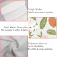 thumbnail image 4 of 2 Pcs Hanging Towels, Dish Towels Strawberry and Flowers Leaves Absorbent Hand Towels with Hanging Loop Washcloth for Bathroom Kitchen, 4 of 6