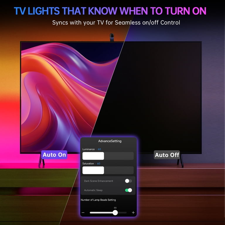 Soifcik 11.5ft TV LED Backlight with Screen Sync and App Control photo 7