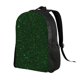 thumbnail image 2 of Disketp Emerald Green Sparkling Mochila Unisex de Apertura Lateral Completa, Mochila para Laptop para Escuela, Trabajo y Viajes, 2 of 8