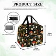 thumbnail image 6 of ZIATUBLE Mushroom Sewing Machine Cases Daisy Sewing Machine Tote Bag Universal Carrying and Storage Sewing Machine Case Stain Resistant Tote Bag for Sewing Machine for Sewing Classes, 6 of 7